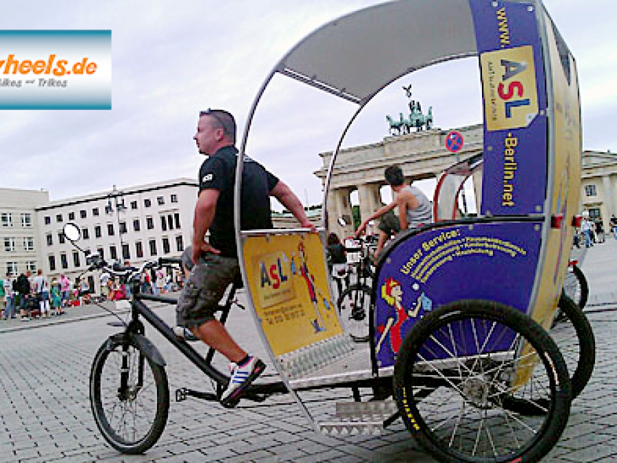 Berlin Rikscha Touren - 3wheels.de